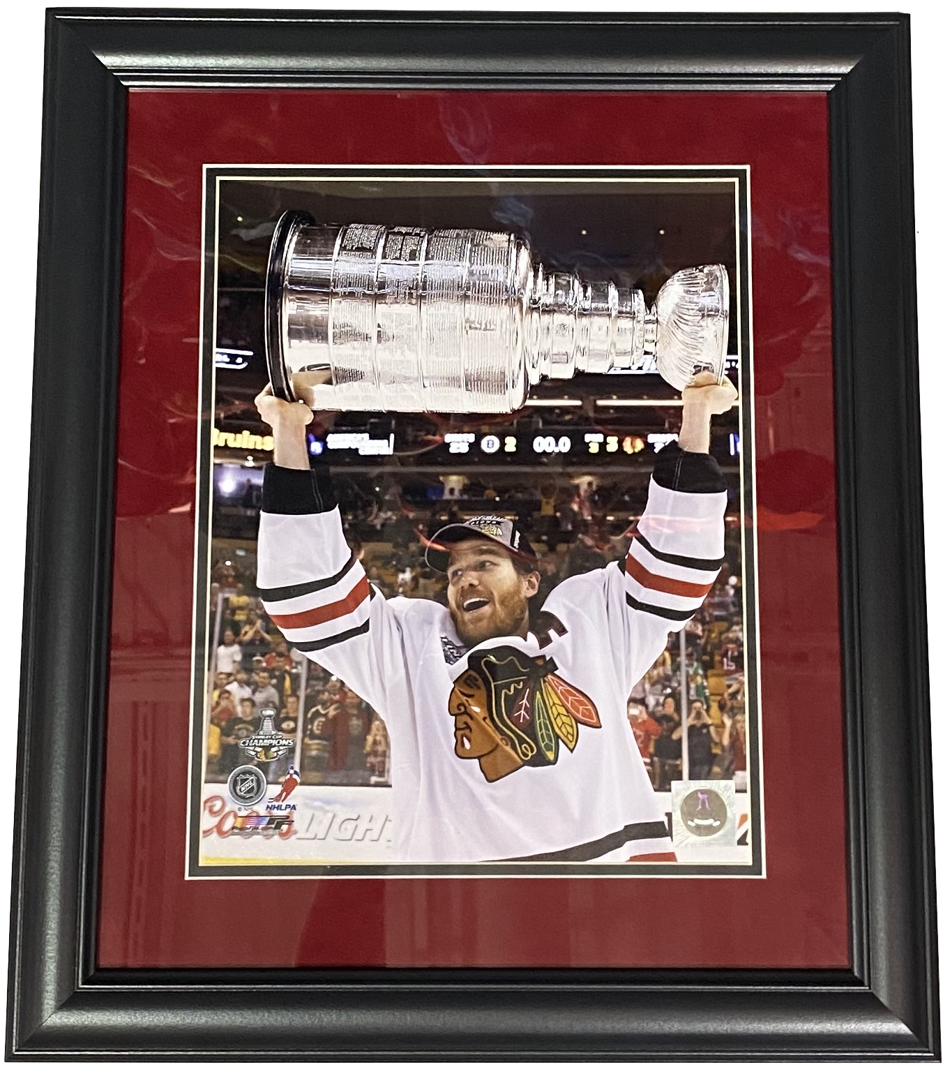 Chicago Blackhawks Duncan Keith 2013 Stanley Cup 18" x 21" Framed Photo