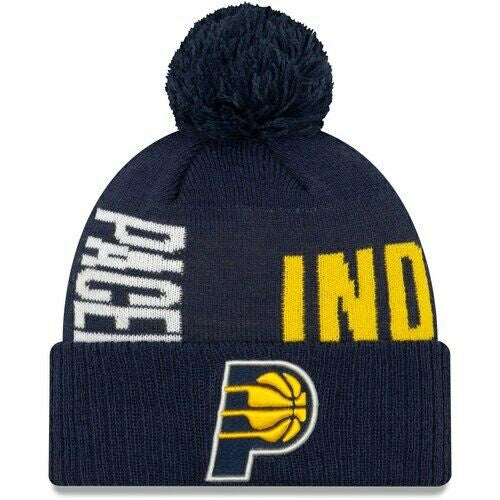 New Era Indiana Pacers Navy 2019 NBA Tip-Off Series Cuffed Knit Hat