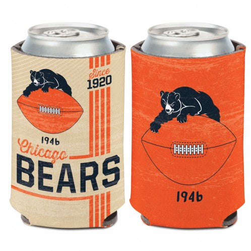 Chicago Bears 12 oz. 1946 Logo Can Cooler By Wincraft