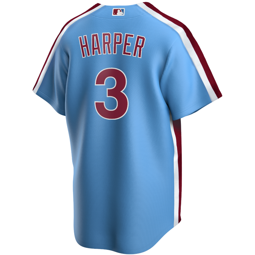 Men's Philadelphia Phillies Bryce Harper Nike Blue Alternate Replica Player Jersey - Pro Jersey Sports