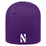 Northwestern Wildcats Top of the World EZ DOZIT Beanie - Pro Jersey Sports