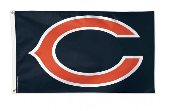 Chicago Bears “C” 3X5 Deluxe Flag By Wincraft