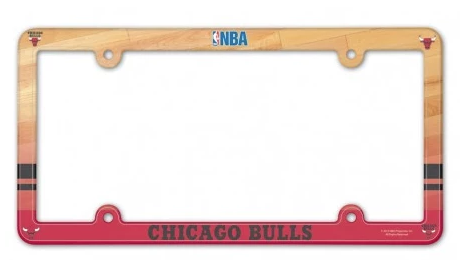 NBA Chicago Bulls Plastic License Plate Frame