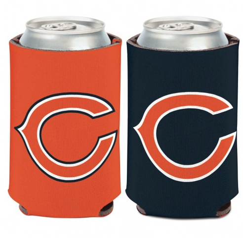 Chicago Bears Orange/Navy 12oz. Can Cooler By Wincraft