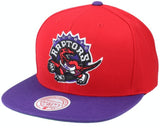 Men's Mitchell & Ness Toronto Raptors HWC Red/Purple Adjustable Snapback Hat - Pro Jersey Sports