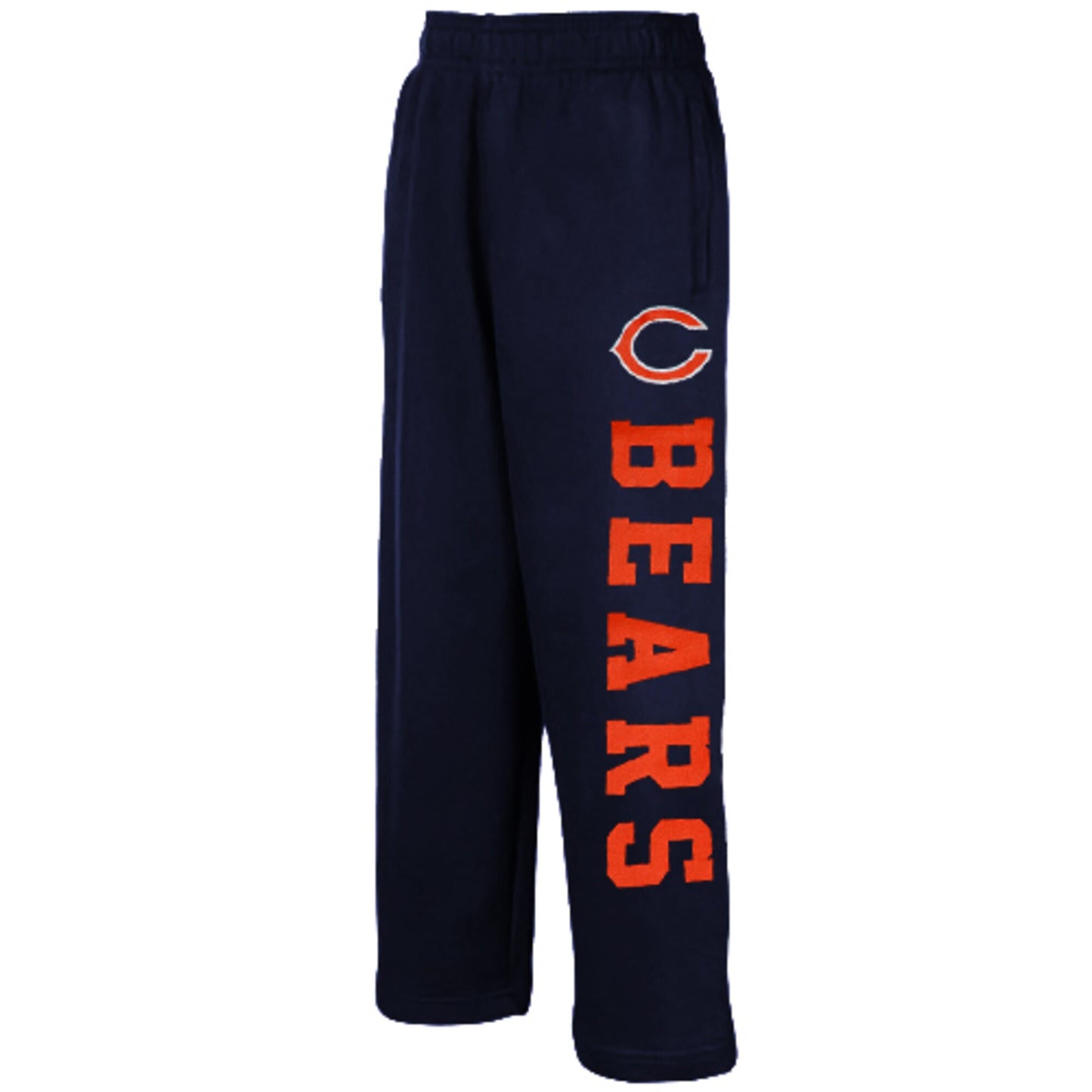 Chicago Bears Youth Fleece Pants - Navy Blue