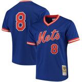 Men's Mitchell & Ness Gary Carter New York Mets Royal Cooperstown Mesh Batting Practice Jersey - Pro Jersey Sports