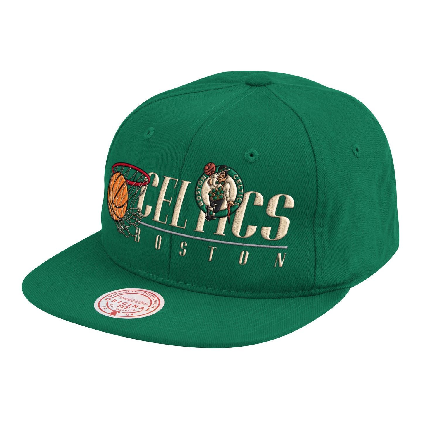 Mitchell & Ness Boston Celtics Vintage 2 Green Snapback Cap