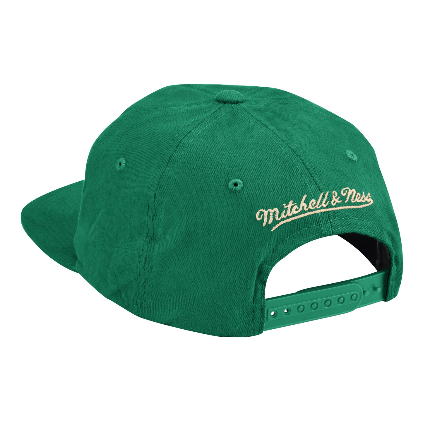 Mitchell & Ness Milwaukee Bucks Vintage 2 Green Snapback Cap