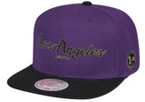Los Angeles Lakers Mitchell & Ness NBA 17x City Champs Snapback Hat - Pro Jersey Sports