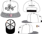 Men's Toronto Raptors NBA Cement Top HWC Mitchell & Ness Snapback Hat - Pro Jersey Sports