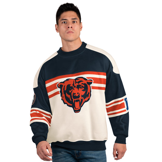 Men's Chicago Bears Starter Defense Crewneck Sweatshirt
