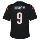 Youth Cincinnati Bengals Joe Burrow Nike Black Game Jersey - Pro Jersey Sports