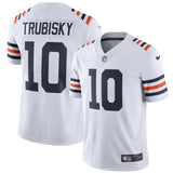 Men's Chicago Bears Mitchell Trubisky Nike White Alternate Classic Vapor Limited Jersey - Pro Jersey Sports