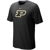 NIKE NCAA Purdue Boilermakers Classic Logo T-shirt - Black - Pro Jersey Sports