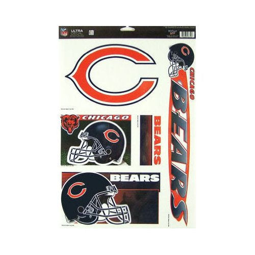 Chicago Bears 11X17 Multi Use Decal Sheet