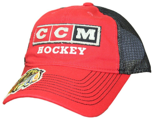 Chicago Blackhawks CCM Reebok NHL Two-Tone Slouch Adjustable Hat