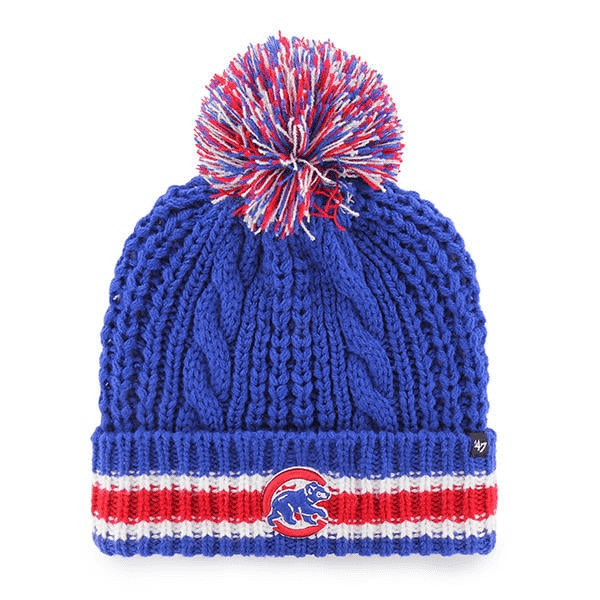 Chicago Cubs Women's 47 Brand Blue Sorority Cuff Knit Hat