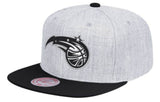 Orlando Magic Mitchell & Ness Grey Black Pop Snapback Hat - Pro Jersey Sports