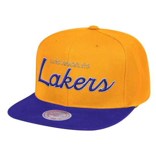Men's Los Angeles Lakers Gold/Purple NBA Sports Specialty Snapback Adjustable Hat