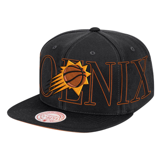 Men's Mitchell & Ness Black Phoenix Suns Winner Circle Snapback Hat
