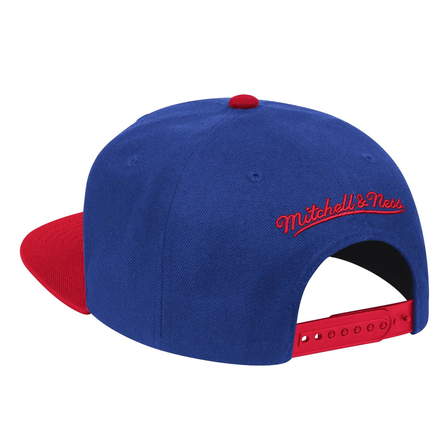 Mens NBA Denver Nuggets Royal/Red 2 Tone 2.0 Snapback Hat By Mitchell And Ness