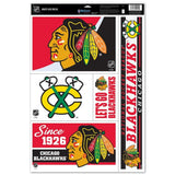 NHL Chicago Blackhawks Ultra Decal 11" x 17 Sheet - Pro Jersey Sports