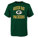 Youth Green Bay Packers Green Ovation Short Sleeve Tee - Pro Jersey Sports