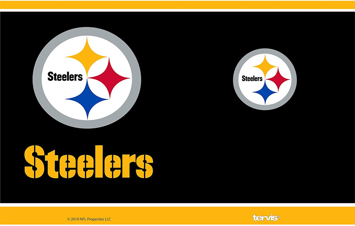 Pittsburgh Steelers™ Touchdown 20 oz. Stainless Steel Tumbler By Tervis - Pro Jersey Sports