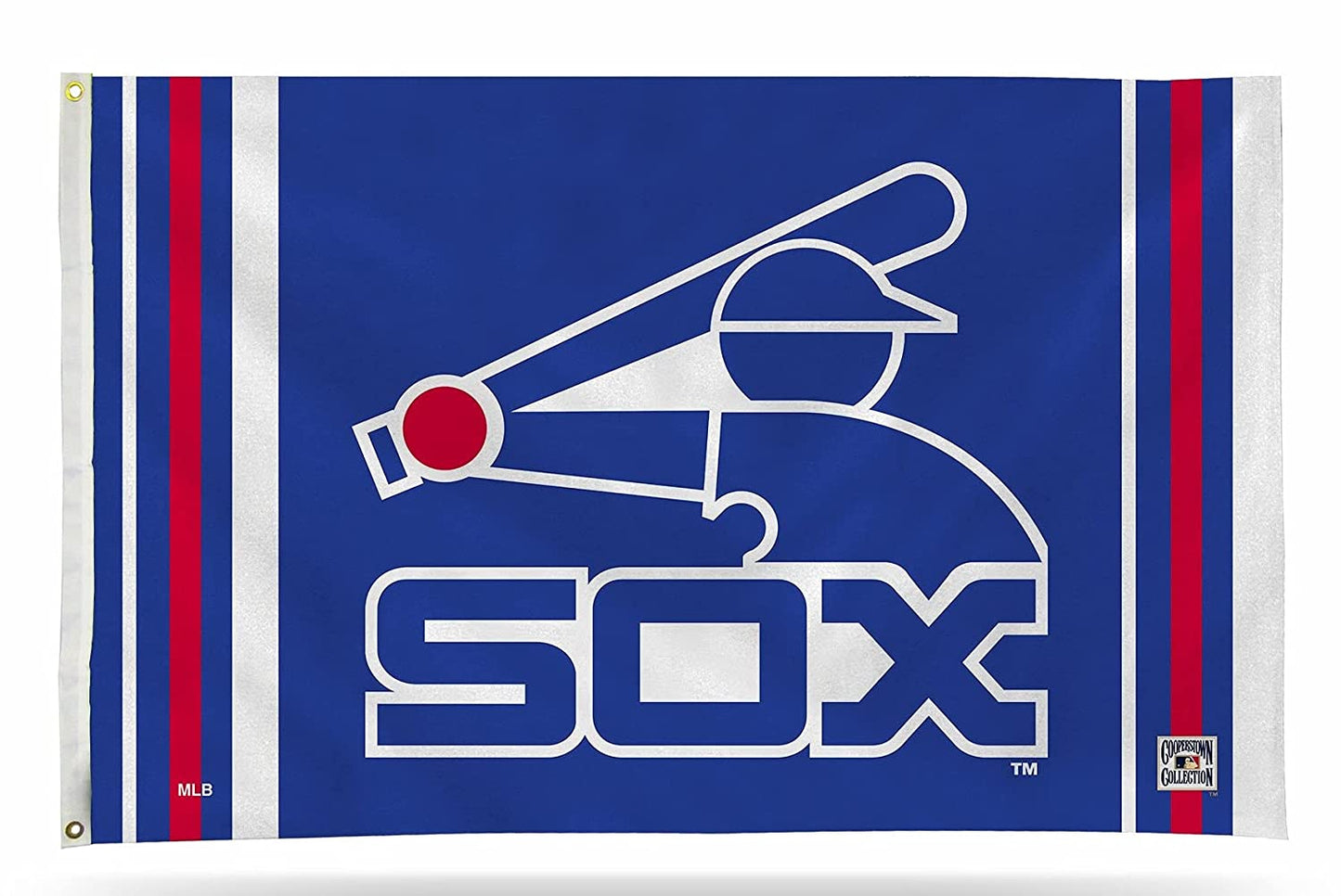 Chicago White Sox Cooperstown Collection 3X5 Flag by Rico Industries