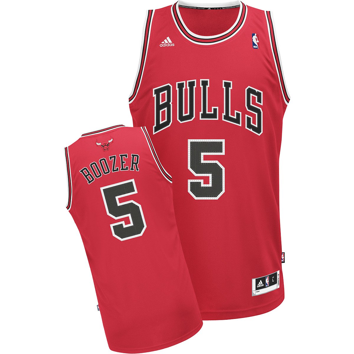 Chicago Bulls Carlos Boozer Red Adidas Swingman Youth Jersey