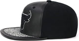 Chicago Bulls Day One Black & White Cement Mitchell & Ness Snapback Hat - Pro Jersey Sports