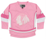 Girls Chicago Blackhawks Patrick Sharp Toddler Pink Jersey - Pro Jersey Sports