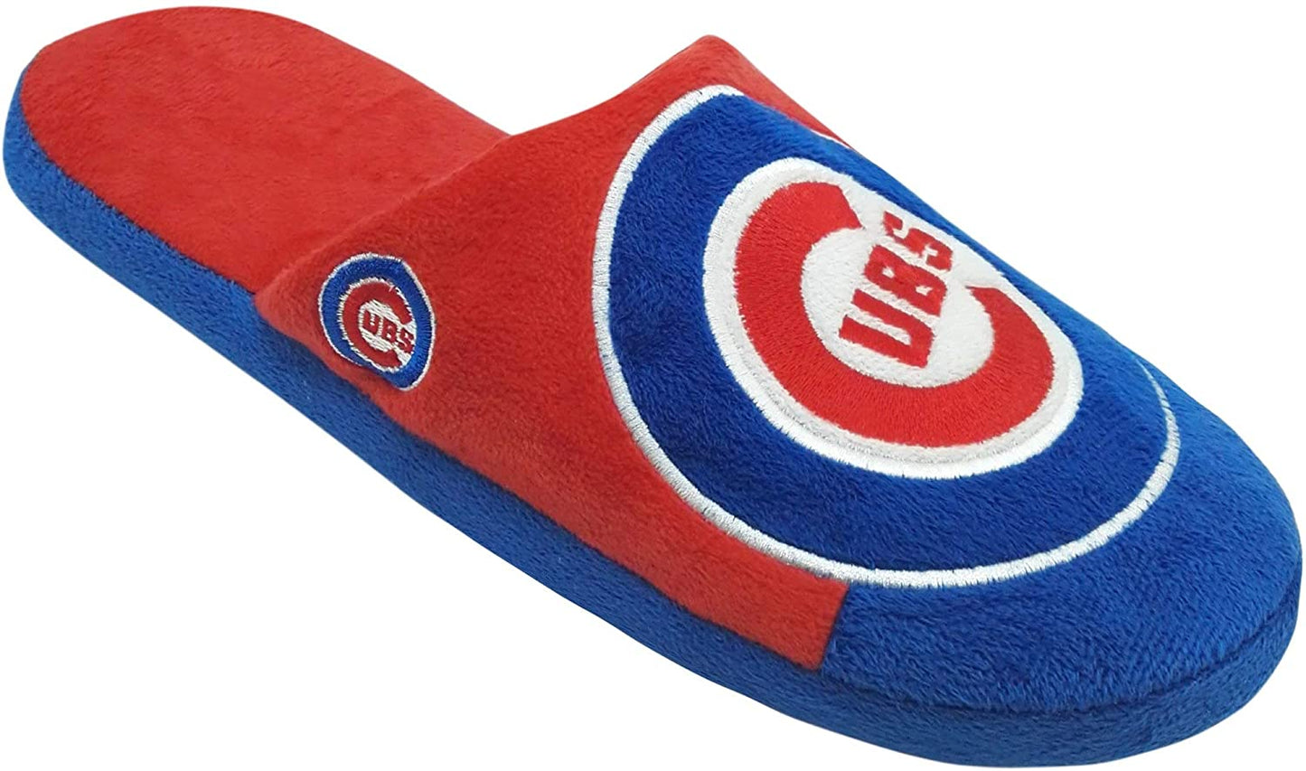 Men's Chicago Cubs Big Logo Slide Slippers