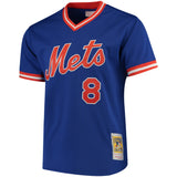 Men's Mitchell & Ness Gary Carter New York Mets Royal Cooperstown Mesh Batting Practice Jersey - Pro Jersey Sports