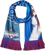 Chicago Cubs Kris Bryant #17 World Series Champions Printed Photo Scarf - Pro Jersey Sports