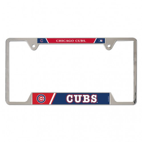 Chicago Cubs Metal License Plate Frame By Wincraft