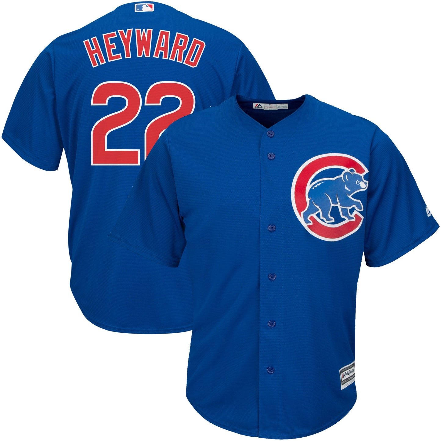 Chicago Cubs Jason Heyward Cool Base Replica Alternate Blue Jersey