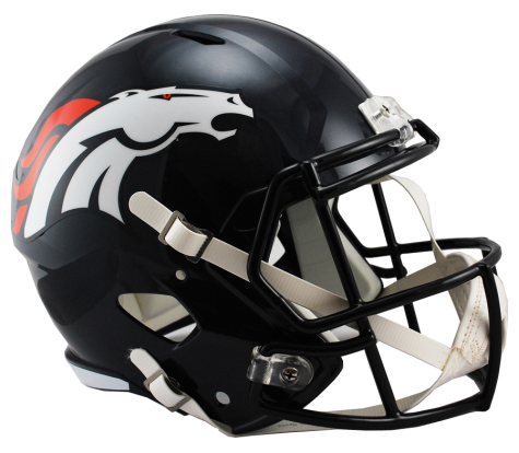 Denver Broncos Full Size Replica Speed Helmet