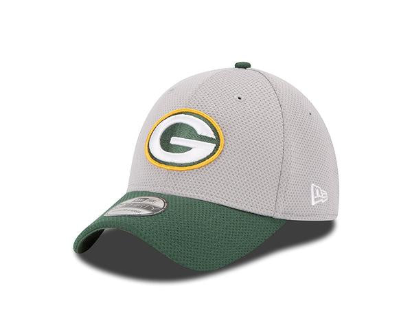 Green Bay Packers NFL Training Camp Gray 39Thirty Flex Fit Hat