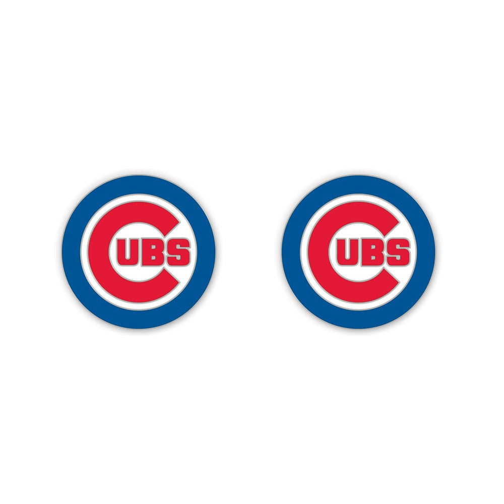 CHICAGO CUBS STUD EARRINGS - Pro Jersey Sports