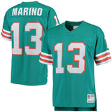 Mens Miami Dolphins Dan Marino Mitchell & Ness Aqua Retired Player Vintage Replica Jersey - Pro Jersey Sports