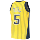 Men's Jalen Rose Indiana Pacers Mitchell & Ness 1999-00 Hardwood Classics Swingman Jersey - Gold - Pro Jersey Sports