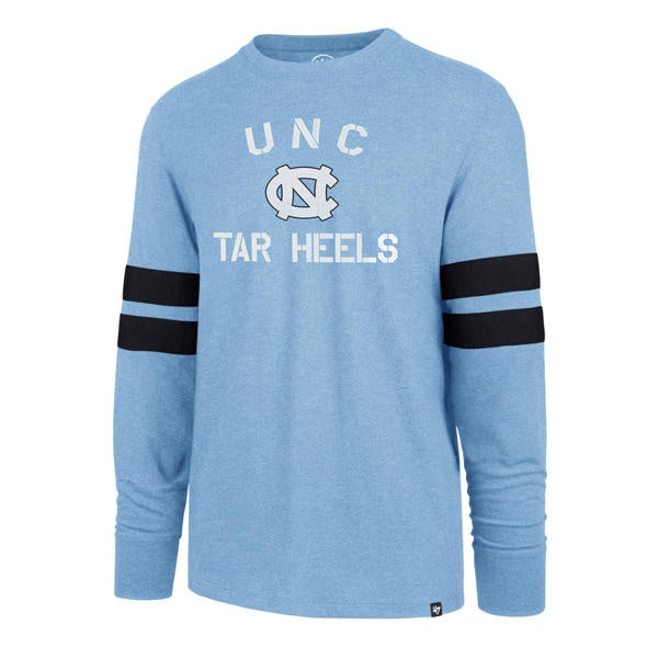 Men's North Carolina Tar Heels Club Scramble Long Sleeve Tee By ’47 Brand