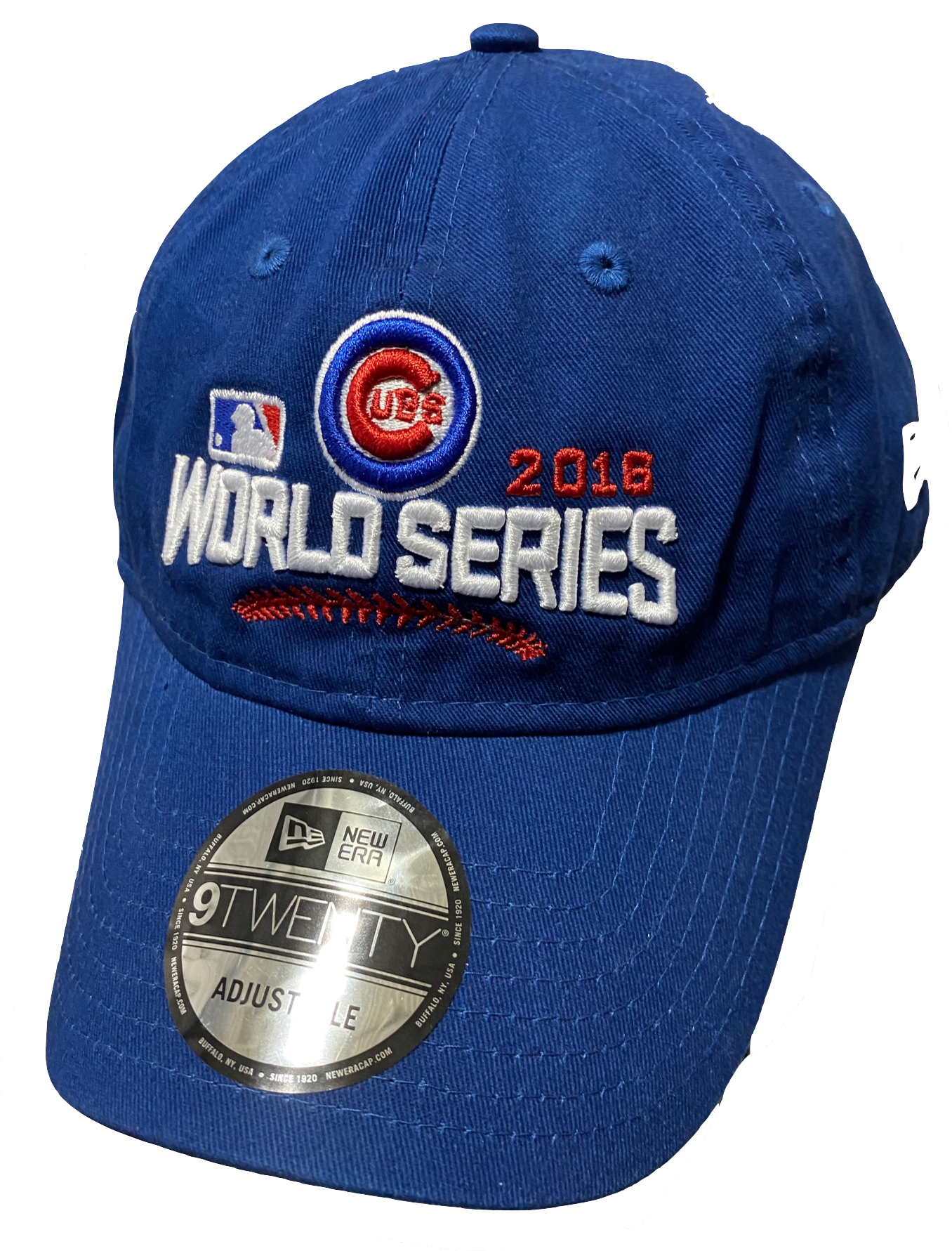 Chicago Cubs 2016 World Series 9Twenty Slouch Adjustable Hat By New Era