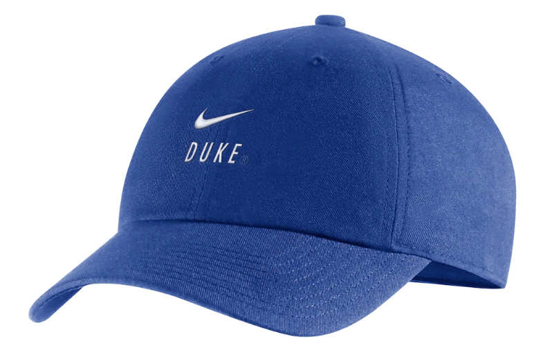 Duke Blue Devils Nike Big Swoosh Team Heritage 86 Adjustable Hat