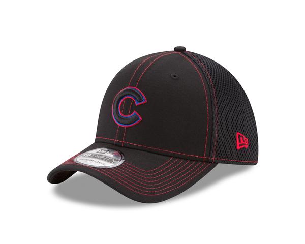 Chicago Cubs Shock Stitch Neo 39THIRTY Flex Fit Hat By New Era
