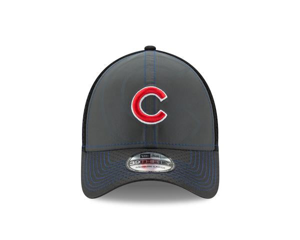 Chicago Cubs Flashed Front Neo 2 39THIRTY Flex Fit Hat By New Era