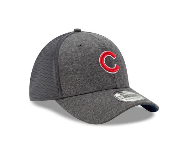 Chicago Cubs Shadowed Team 2 Graphite 39THIRTY Flex Fit Hat By New Era