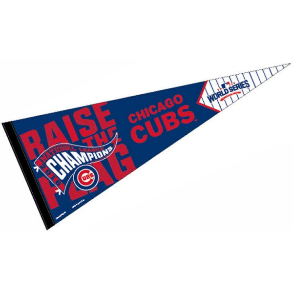 Chicago Cubs 2016 National League Champions Premium Pennant By Wincraft
